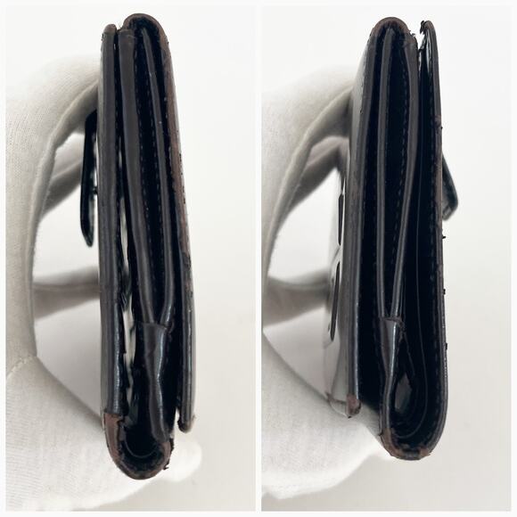 GUCCI GG Unisex Bifold Leather Wallet Vintage - Picture 5 of 12